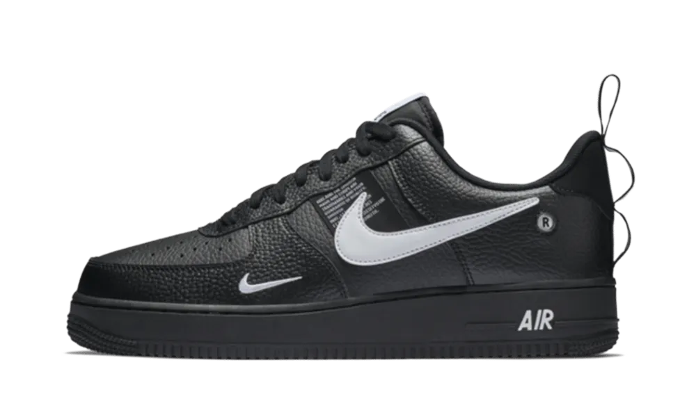Nike Air Force 1 Low Utility Black White — 36