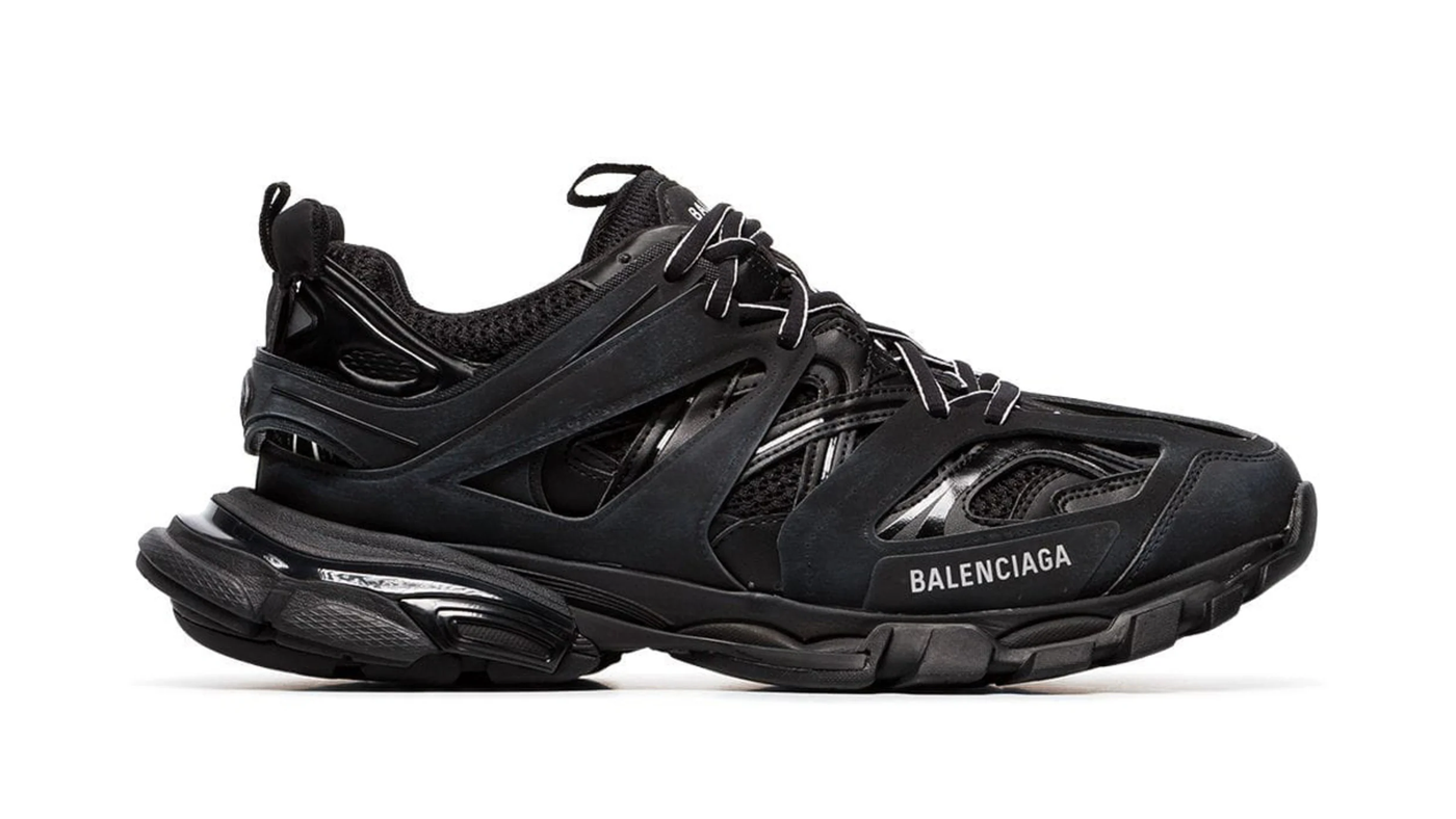 Balenciaga Black track sneakers — 36