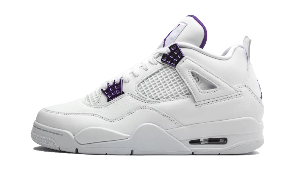 Air Jordan 4 Retro Metallic Purple — 36