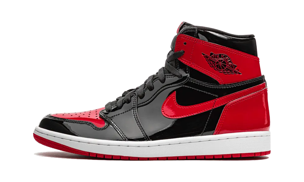 Air Jordan 1 Retro High OG Bred Patent — 42