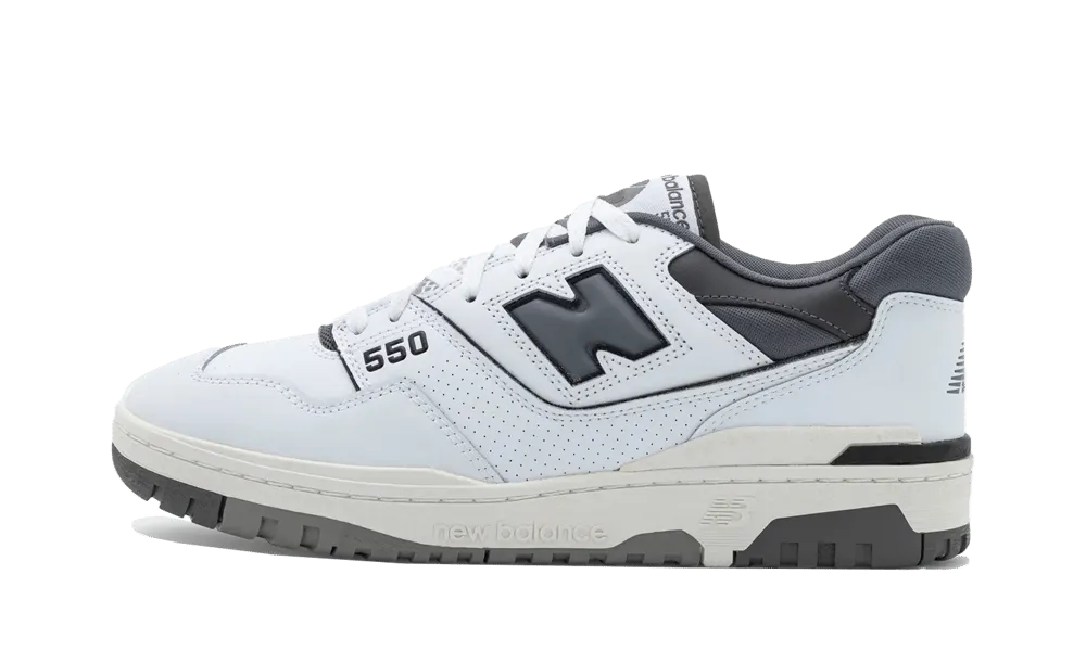 New Balance 550 White Dark Grey — 36