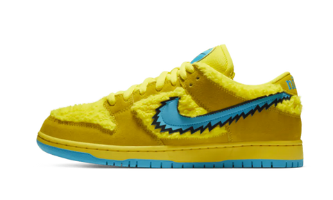 Nike SB Dunk Low Grateful Dead Bears Yellow