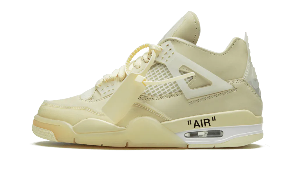 Air Jordan 4 Retro Off-White Sail — 36