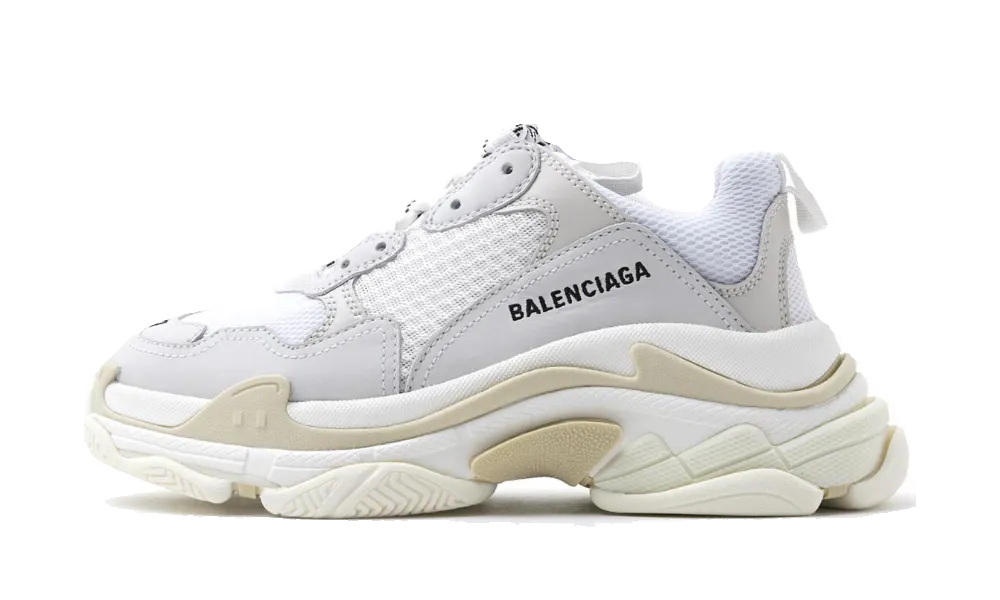 Balenciaga Triple S White (W) — 36