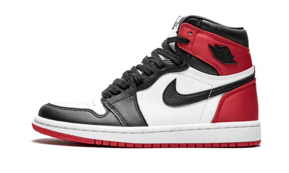 Air Jordan 1 Retro High Satin Black Toe (W) — 36