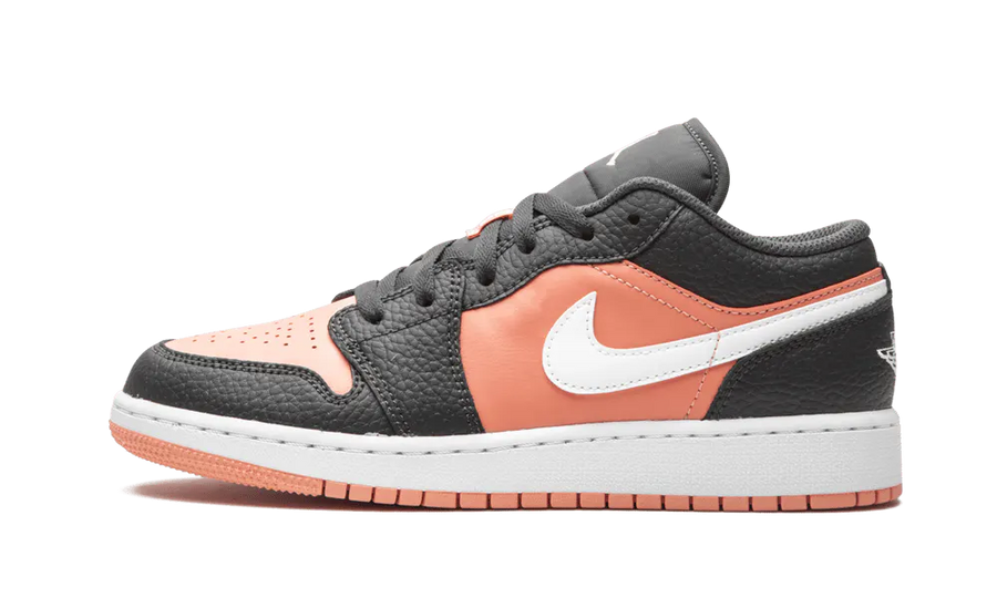 Air Jordan 1 Low Black Pink Quartz (GS) — 36