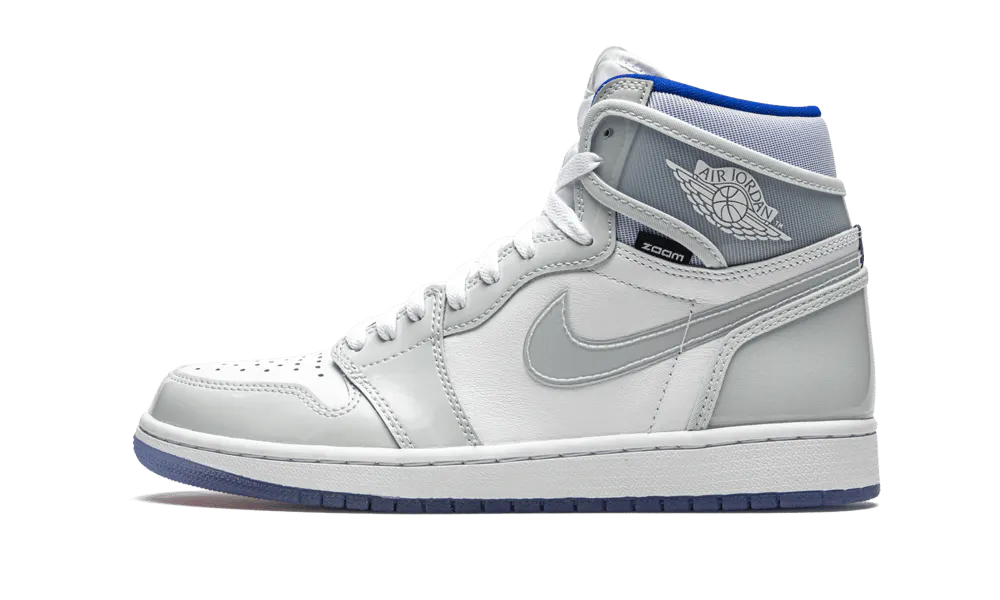Air Jordan 1 Retro High Zoom White Racer Blue — 39