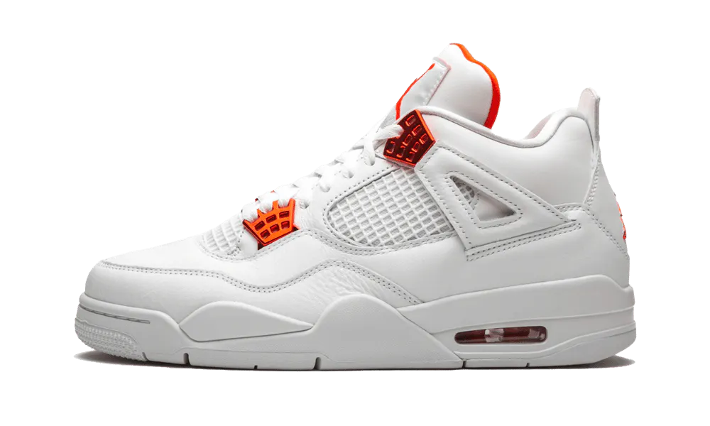 Air Jordan 4 Retro Metallic Orange — 36