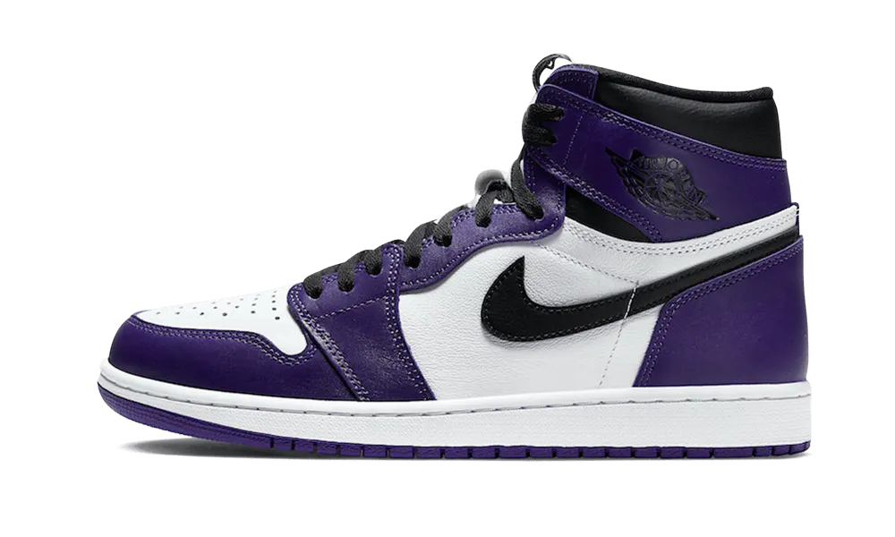 Air Jordan 1 High Court Purple White (2020) — 36