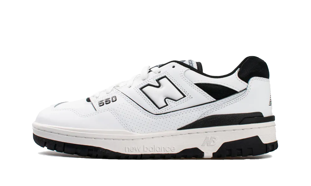 New Balance 550 White Black — 36