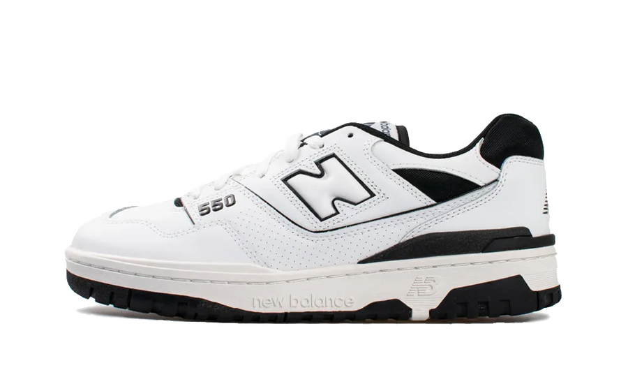 New Balance 550 White Black — 36