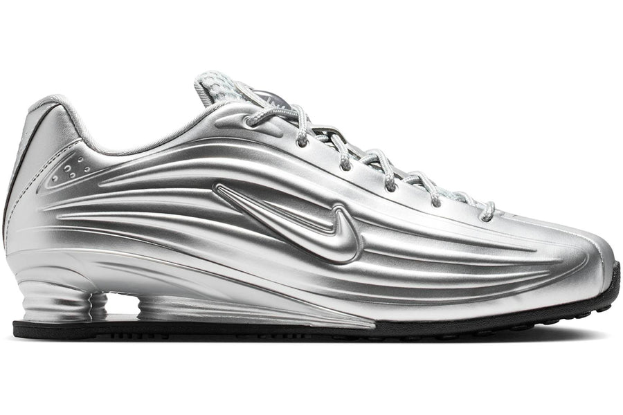 Nike Shox Z Metallic Silver Black — 36