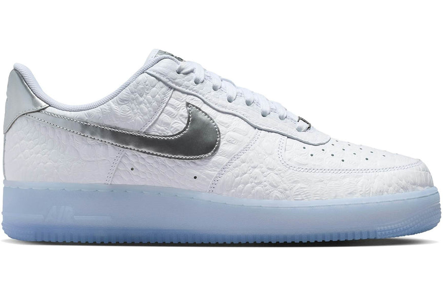 Nike Air Force 1 Low '07 Crocodile White Blue Tint — 36