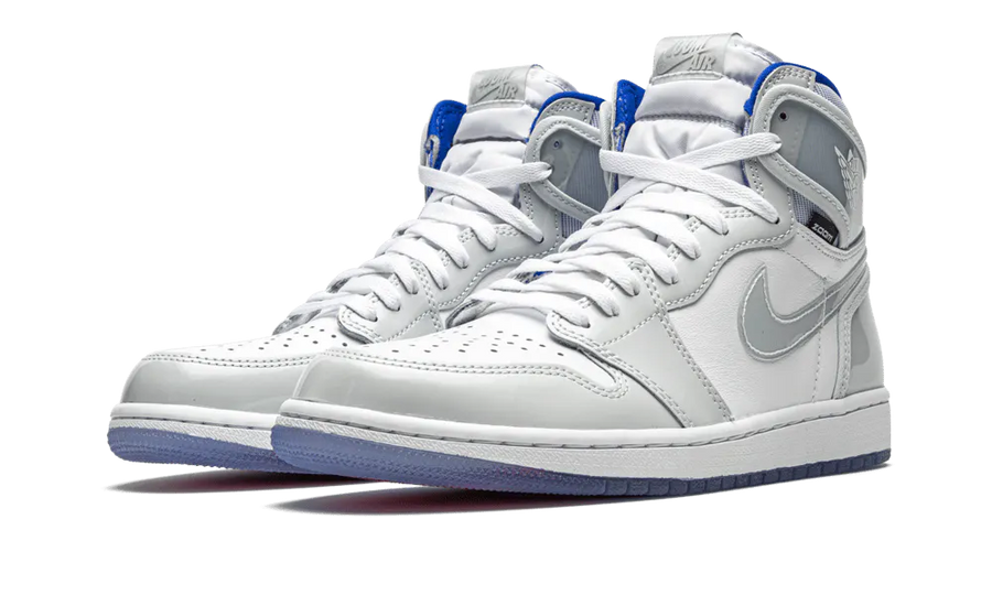 Air Jordan 1 Retro High Zoom White Racer Blue — 36