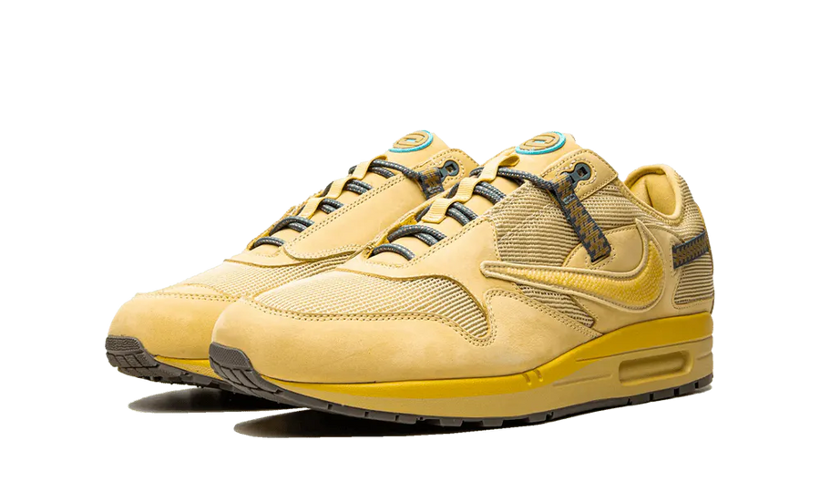 Nike Air Max 1 Travis Scott Cactus Jack Saturn Gold — 36