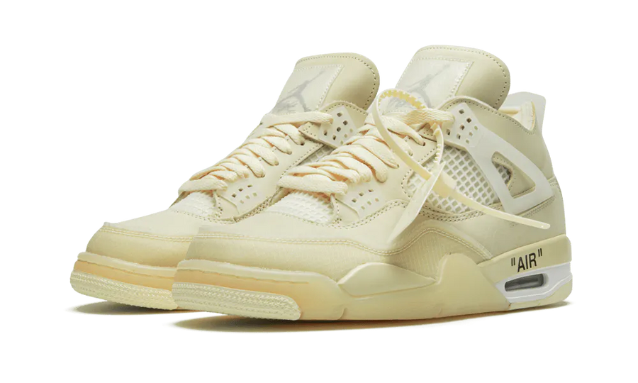 Air Jordan 4 Retro Off-White Sail — 36