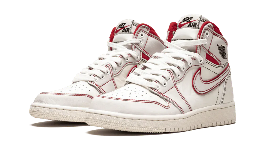 Air Jordan 1 Retro High Phantom Gym Red (GS) — 36