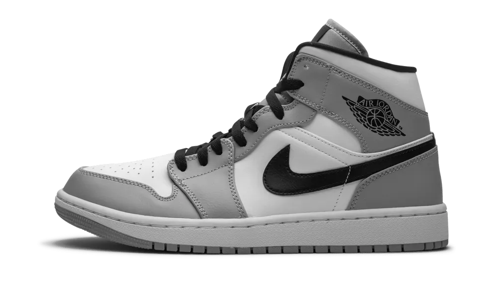 Air Jordan 1 Mid 'Light Smoke Grey'