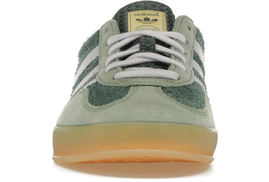 Adidas Gazelle Indoor Mineral Green Silver Dawn — 36