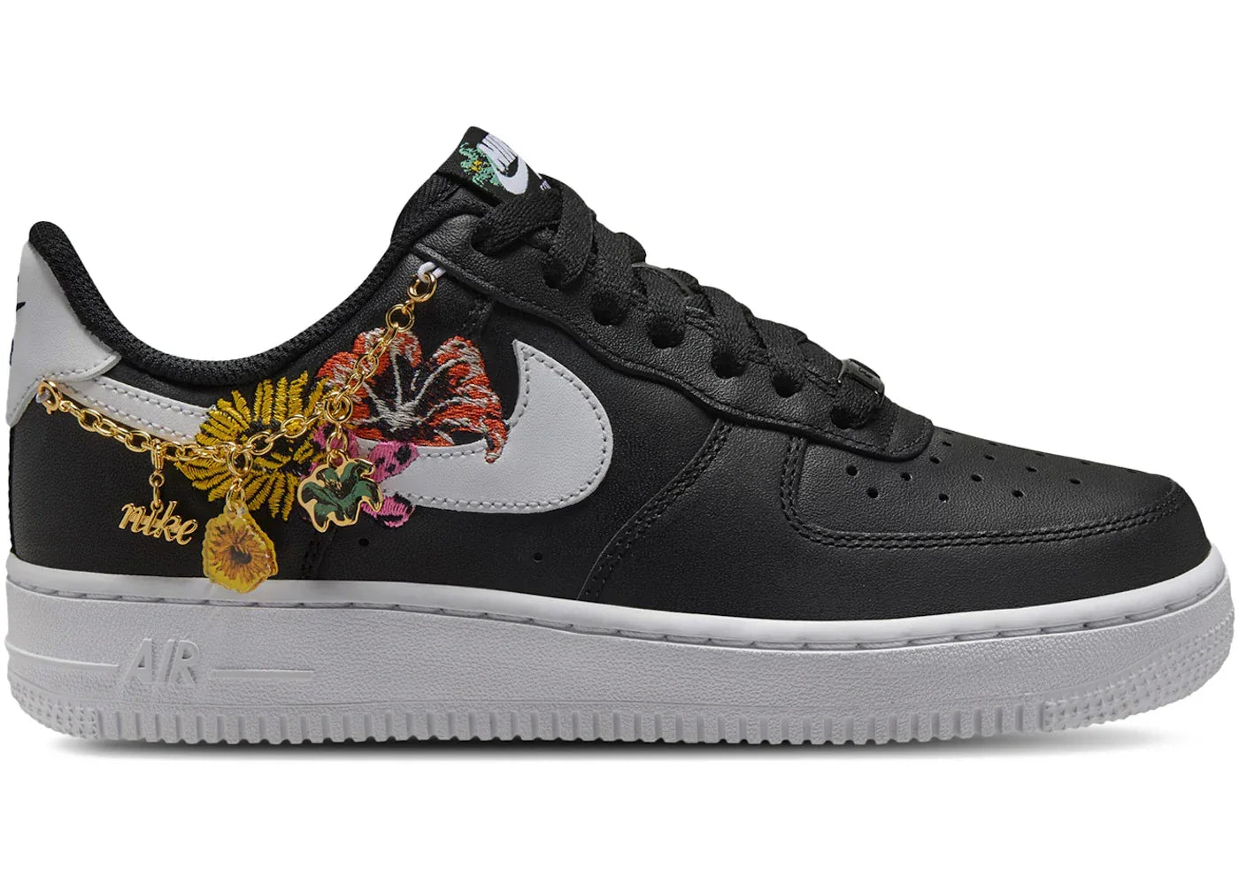Nike Air Force 1 Low Premium Now Accepting All Flowers Black — 36