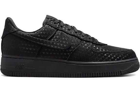 Nike Air Force 1 Low Valentine's Day Triple Black — 36