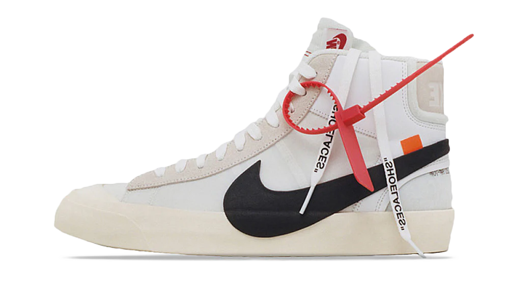 NIKE BLAZER MID OFF-WHITE — 36