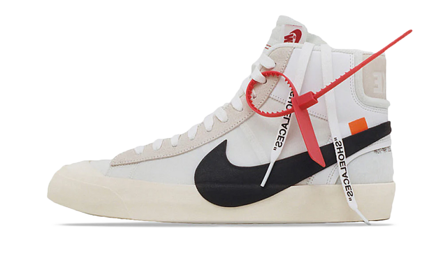NIKE BLAZER MID OFF-WHITE — 36