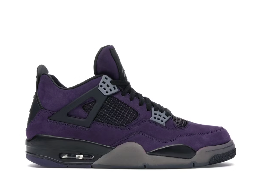 Jordan 4 Retro Travis Scott Purple — 36