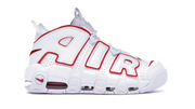 Nike Air More Uptempo White Varsity Red Outline