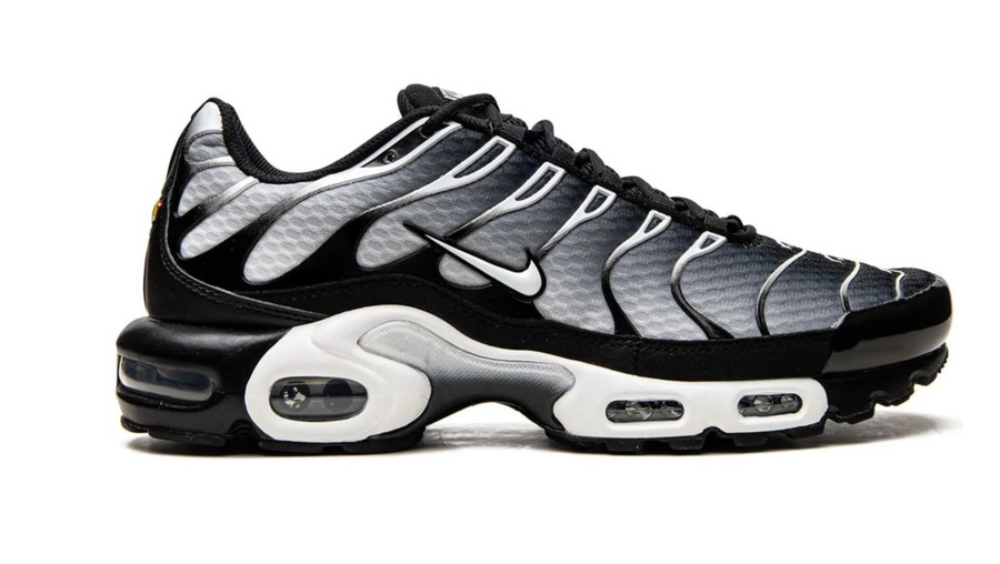 Air Max Plus Black Silver White — 36