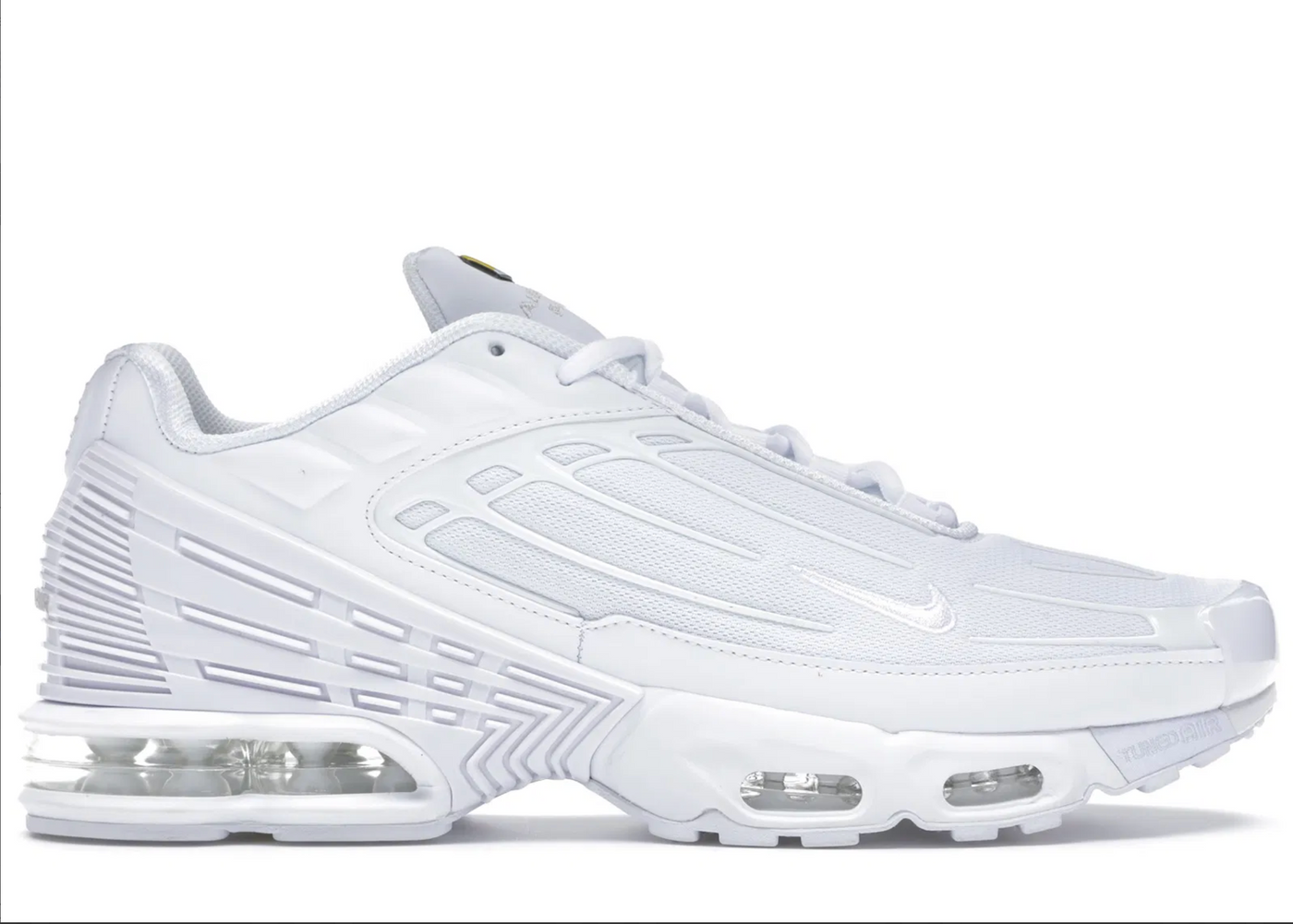 Air Max Plus 3 Triple White — 36