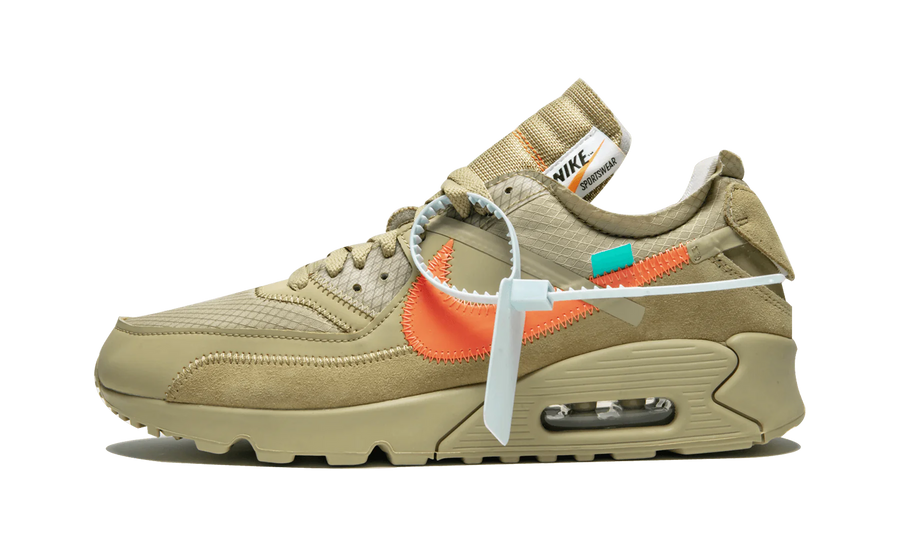 NIKE AIR MAX 90 OFF-WHITE / DESERT ORE — 36