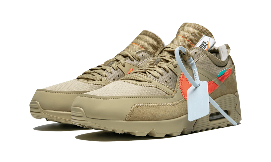 NIKE AIR MAX 90 OFF-WHITE / DESERT ORE — 36