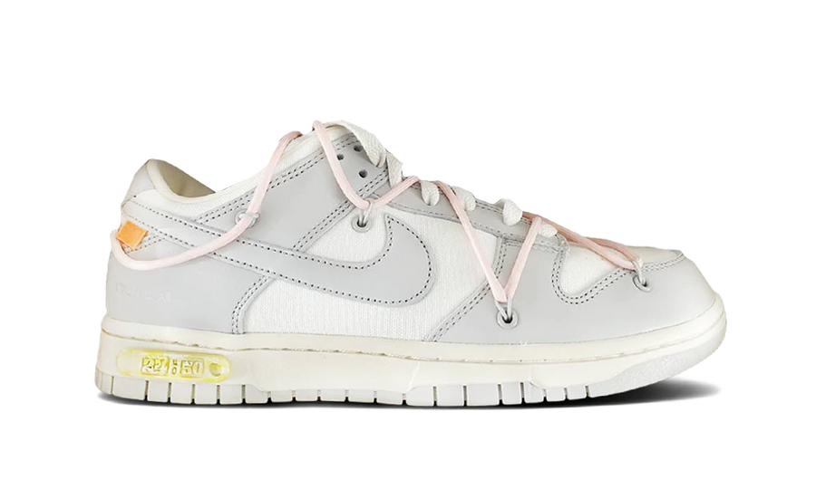 NIKE X OFF-WHITE DUNK LOW LOT 24/50 — 36