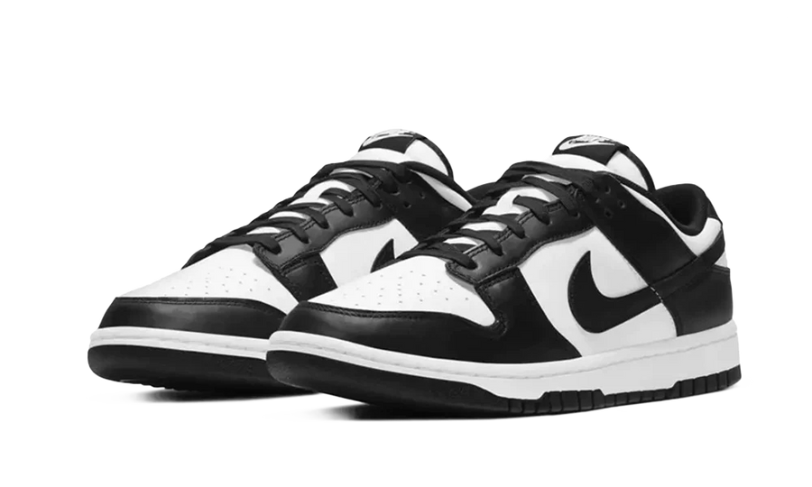 NIKE DUNK LOW RETRO BLACK WHITE — 36