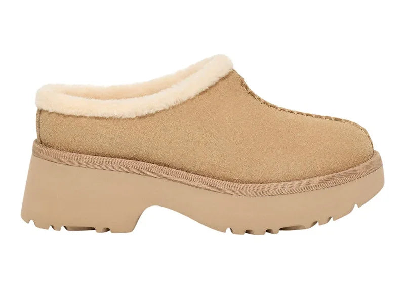 UGG New Heights Cozy Clog Mustard Seed — 36