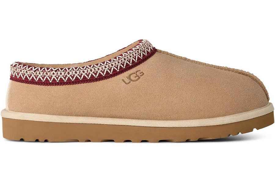 UGG Tasman II Slipper Driftwood Biking Red — 36