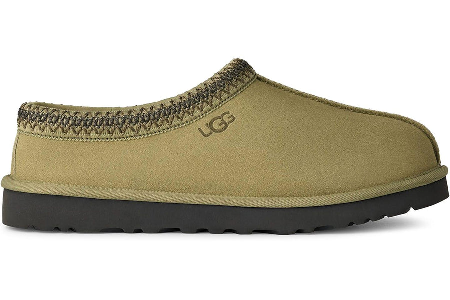 UGG Tasman II Slipper Muted Brass Magnolia Leaf — 36