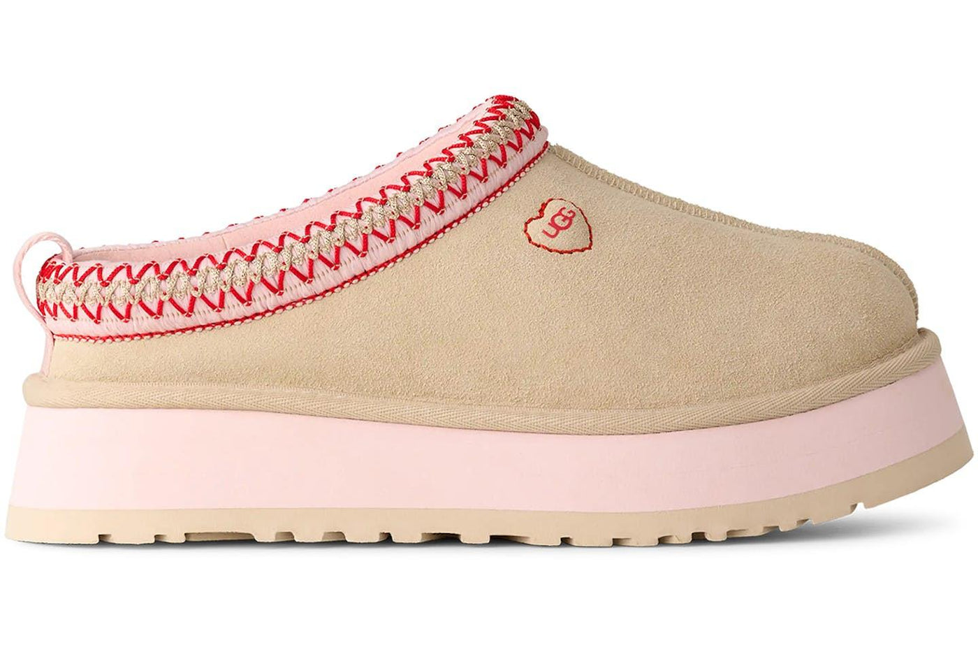 UGG Tazz Love ’26 Slipper Sea Salt Rosetta — 36