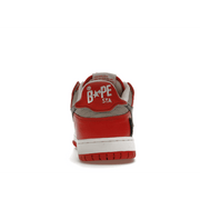 A Bathing Ape Bape SK8 Sta Red Grey