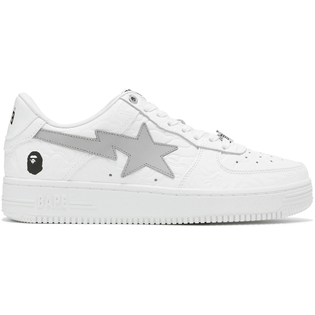 A Bathing Ape Bape Sta Low #3 Line Camo White — 36