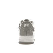 A Bathing Ape Bape Sta Patent Leather White Grey