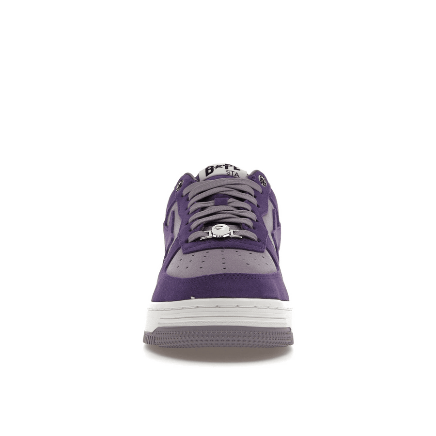 A Bathing Ape Bape Sta Suede Purple — 36
