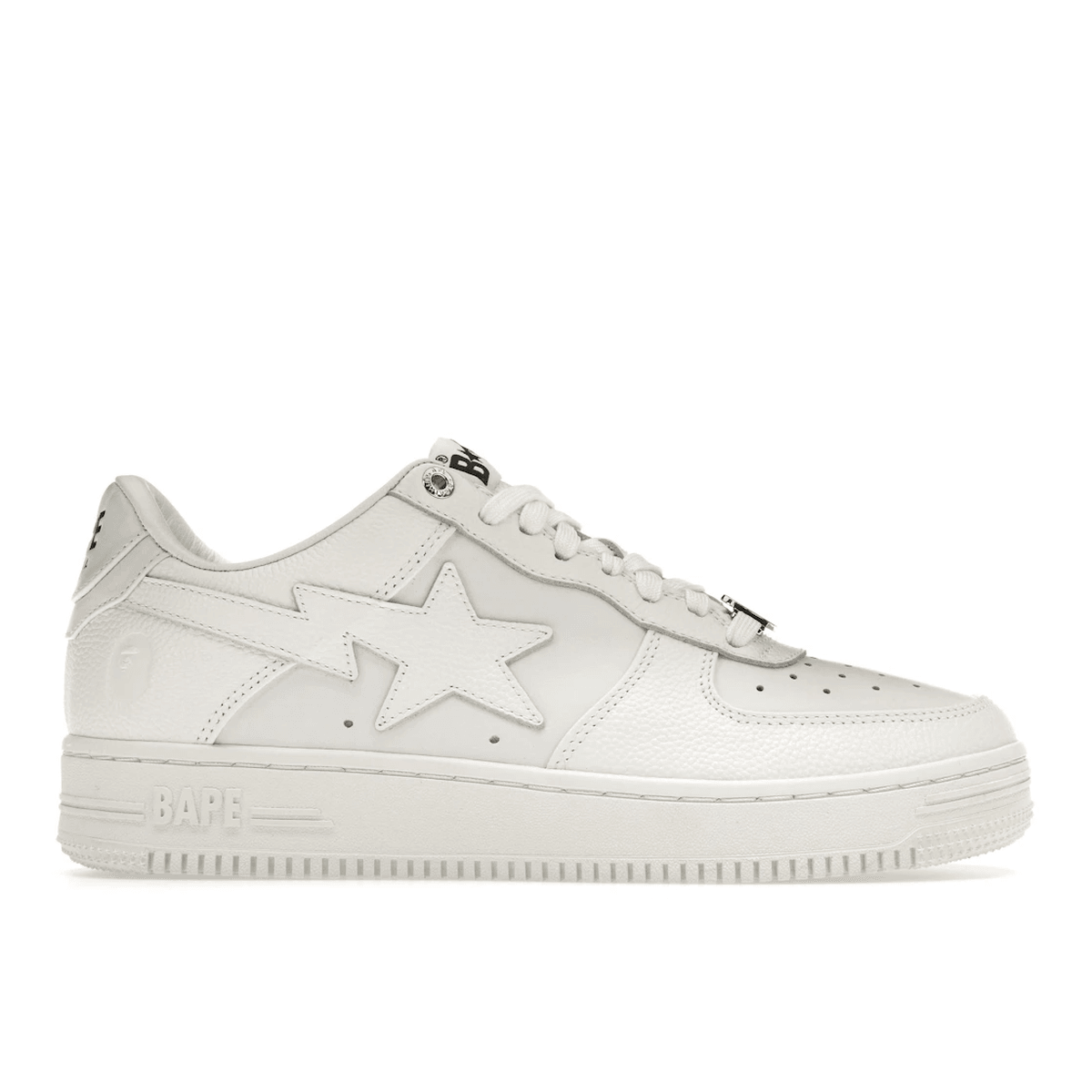 A Bathing Ape Bape Sta Triple White — 36