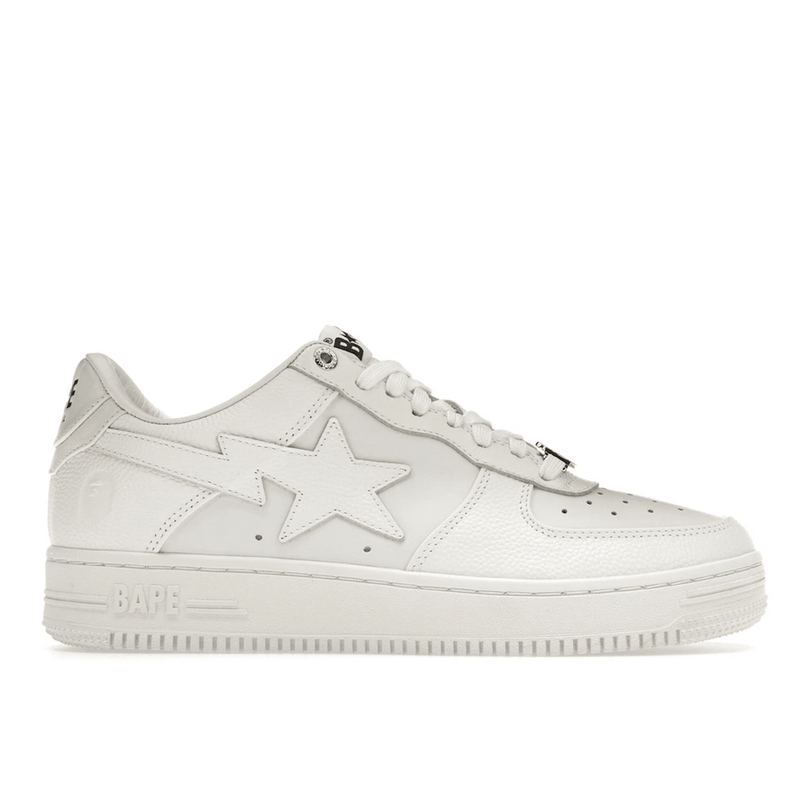 A Bathing Ape Bape Sta Triple White — 36