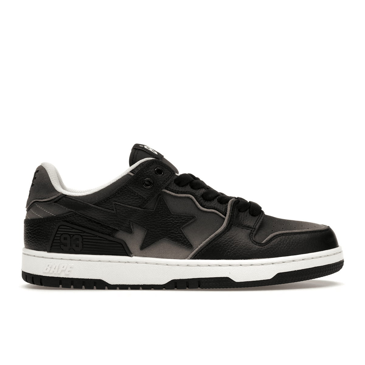 A Bathing Ape Sk8 Sta #4 Black — 36