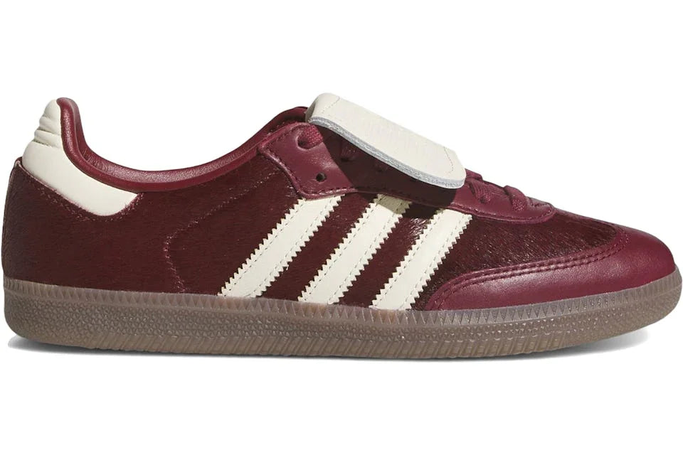 Adidas Samba LT Shadow Red Cream White Pony — 36