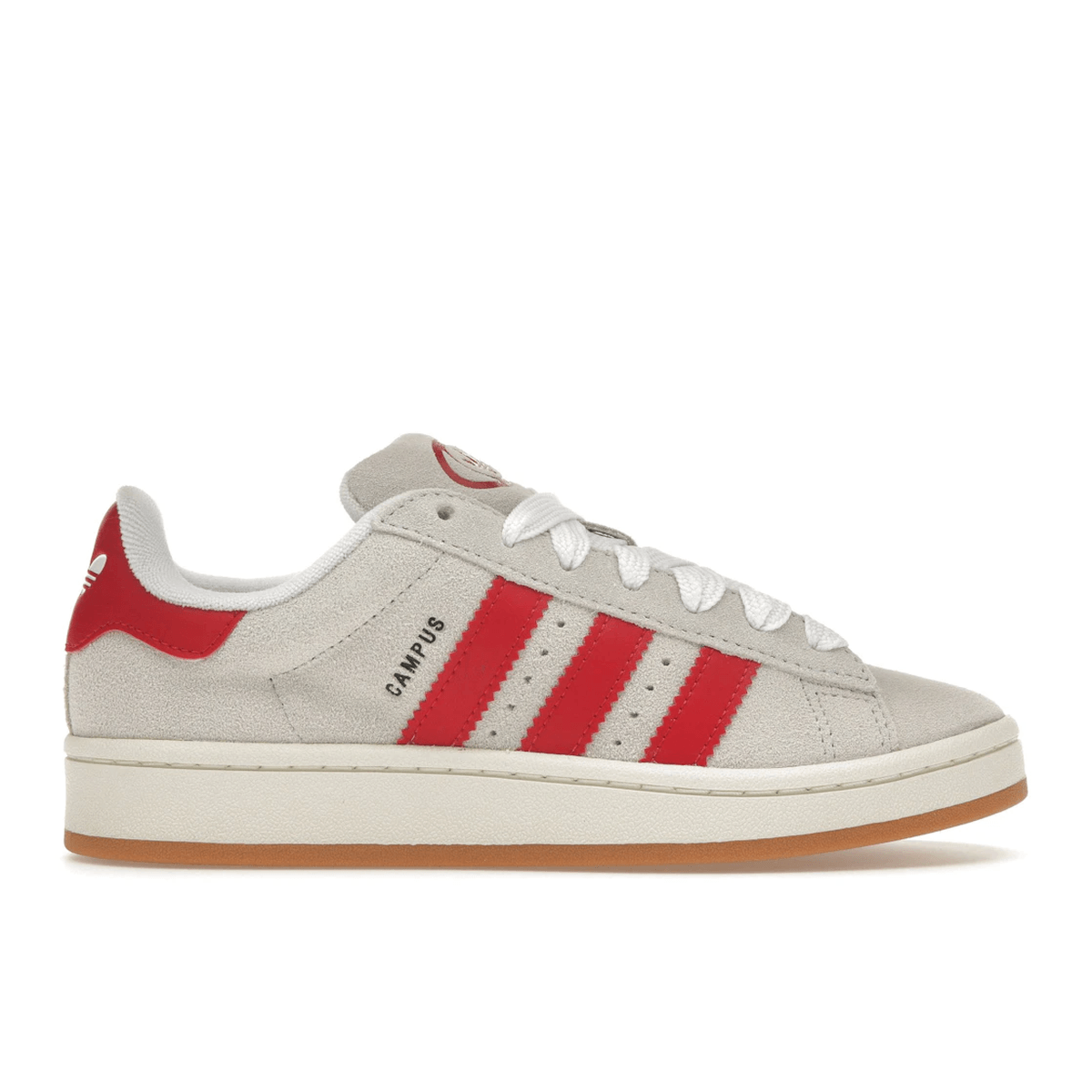 Adidas Campus 00s Crystal White Better Scarlet — 36