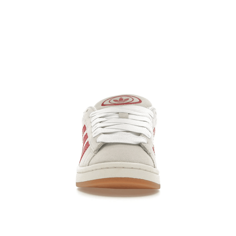 Adidas Campus 00s Crystal White Better Scarlet — 36