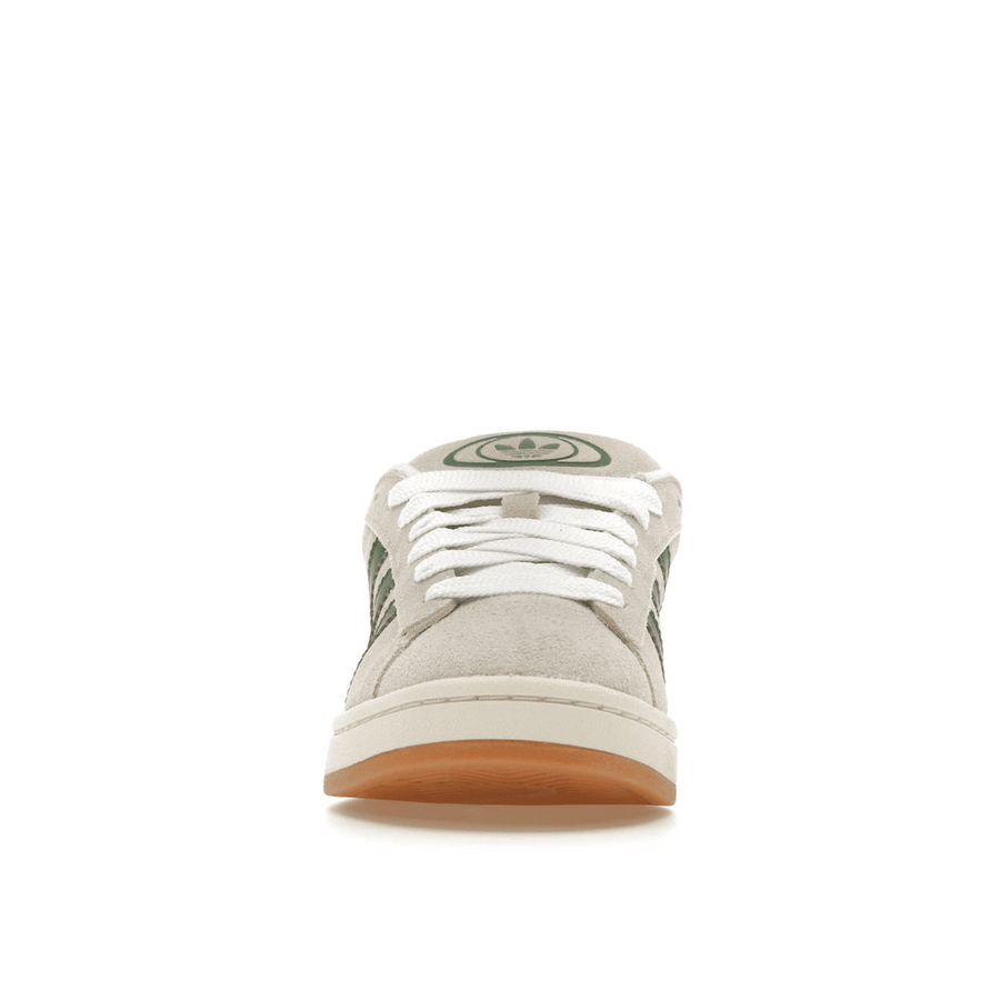 Adidas Campus 00s Crystal White Dark Green — 36